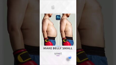Make Belly Small #photoshop #tutorial