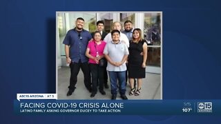 Family asking governor to take action to help Latino families during coronavirus