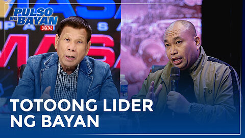 FPRRD, pinatunayan na ang isang lider ng gobyerno ay pwedeng hindi malasing sa kapangyariha —Ka Eric