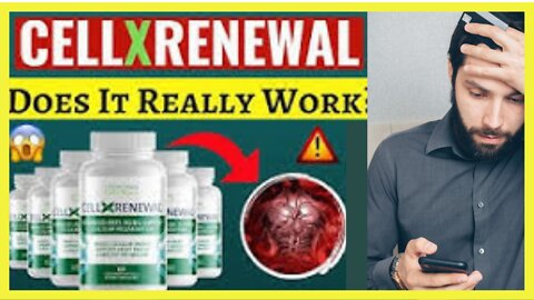 CellXRenewal Review - CellXRenewal supplement works