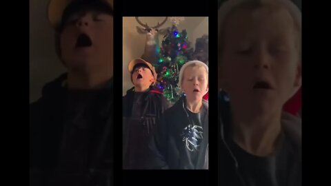 Carol of the Bells with Wyatt and Danny