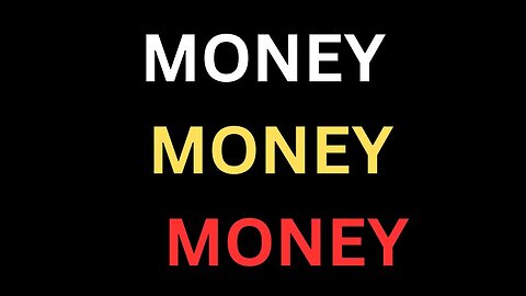 Money, money, money by Dr. Conrad Vine