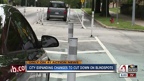 Changes coming to additional Midtown KCMO intersections to reduce blindspots