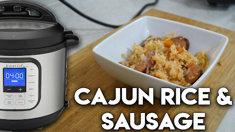 Instant Pot Wednesdays: Perfect Sausage Cajun Rice