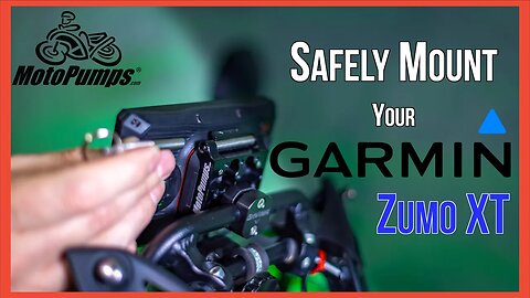 Mounting Your Garmin Zumo XT - And Keeping it Safe with MotoPumps Security Mount