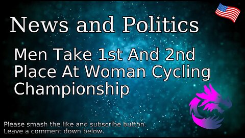 Men Take 1st And 2nd Place At Woman Cycling Championship