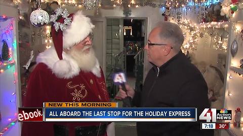 With family fun and charity gifts, the Holiday Express chugs into KC