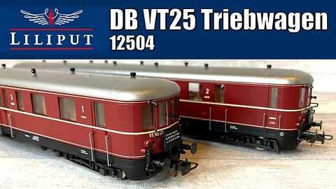 Amazing model! Liliput Deutsche Bahn 2-Car EMU Triebwagen Electric Multiple Unit | Unboxing & Review