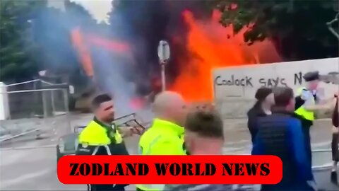 ►🚨▶◾️⚡️Coolock Arson: Irish Locals Torch Migrant Shelter