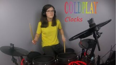 Clocks : Coldplay Instrumental Drum Cover - Artificial The Band