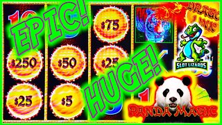 AWESOME BETTER THAN JACKPOT SESSION WIN! Dragon Link Panda Magic Slot