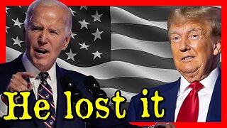 BIDEN LOST IT, CALLS DONALD TRUMP A “SICK F ”… WATCH HIS GENIUS COMEBACK!!