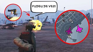 GTA 5 - GRIEFERS TENTARAM PEGAR PESADO COMIGO COM ISSO TIVE QUE UTILIZAR MINHAS TÁTICAS INFALÍVEIS!