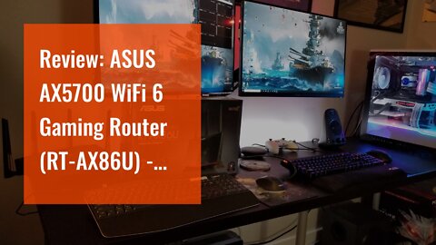 Review: ASUS AX5700 WiFi 6 Gaming Router (RT-AX86U) - Dual Band Gigabit Wireless Internet Route...