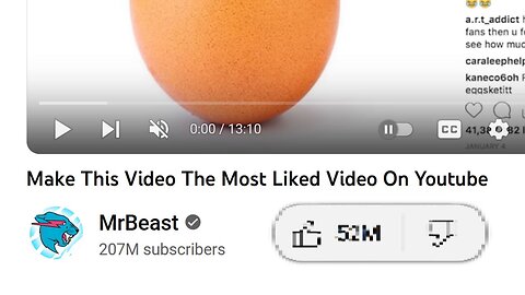 What Is The Most Liked Video Of MrBeast?