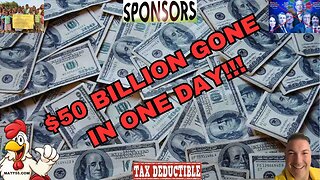 BANKS LOSE $50 BILLION IN ONE DAY! (GET YOUR MONEY OUT NOW)