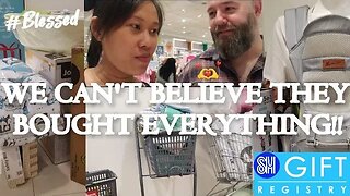 Picking up Items from SM GIFT REGISTRY| We can't believe they bought EVERYTHING!😳
