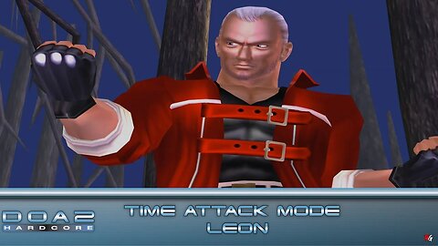 Dead or Alive 2: Hardcore: Time Attack Mode - Leon
