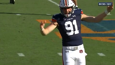 Auburn Punter Just Became a Heisman Candidate