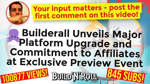 🐙 Builderall Unveils Major Platform Upgrade and Commitment to Affiliates at Exclusive Preview Event