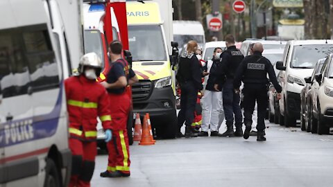 Suspect In Paris Knife Attack Says He Was Targeting Charlie Hebdo