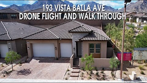 Redpoint Summerlin-193 Vista Balla Ave Walk Through and Drone Footage