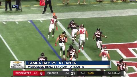 Ryan Fitzpatrick plays well, but comeback falls short for Tampa Bay Buccaneers against Falcons