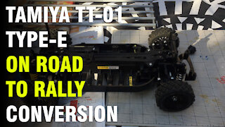 Tamiya TT-01 Type-E On-Road to Rally Conversion (Part 1)