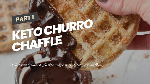 Keto Churro Chaffle