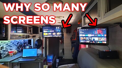 How Many Screens Do YOU Need In Your Ambulance? | Ambulance Conversion Life