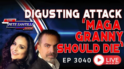 DISGUSTING LIBERAL ATTACK: "MAGA GRANNY SHOULD DIE" | EP 3040-10AM