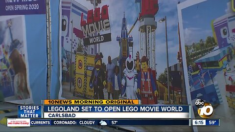 Legoland California’s Lego Movie World is almost ready to open