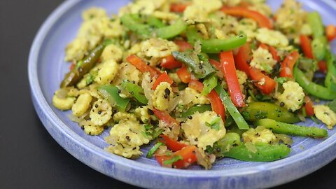 Baby Corn Stir Fry Salad - Healthy Dinner Recipes For Weight Loss - Baby Corn Pepper Stir Fry