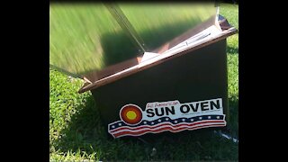 Cooking with a SunOven during a power outage