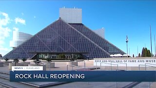 Rock and Roll Hall of Fame reopens its doors after closing due to pandemic