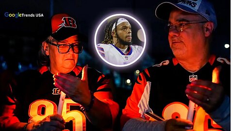 Well Wishers Light Candles For NFL Player Hamlin Outside Hospital