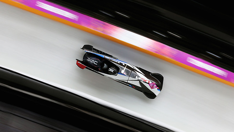 Riding in a Bobsled with Team USA