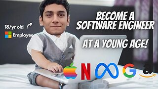 How To Work At FAANG/Big Tech Companies from a Young Age? (ft. Microsoft SWE)