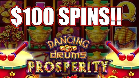 $100 SPINS!!! ★ THE BIGGEST BET YOU'LL EVER SEE!!!