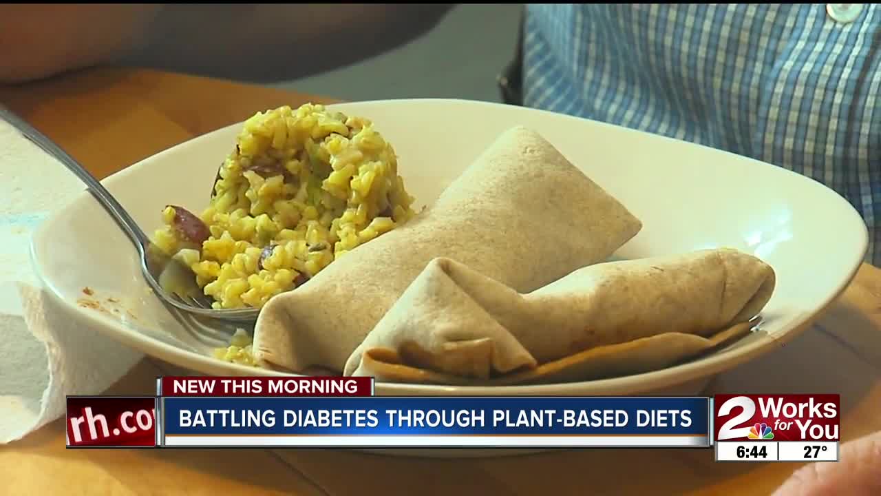 Battling diabetes through plant-based diets