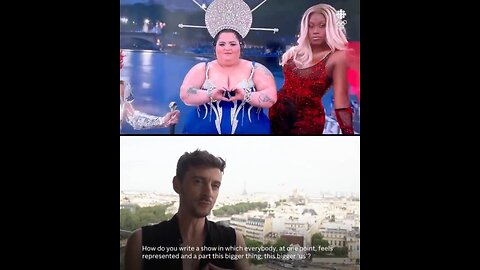 The director for the Paris opening ceremony says he mocked Christians so everybody feels represented