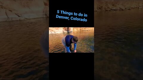 My Top 5 Things to do in Denver, Colorado. #shorts #travel
