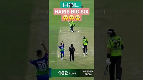 Haris Vs new Pacer Huge six😲😲#youtubeshorts #viral #ytshorts #cricket