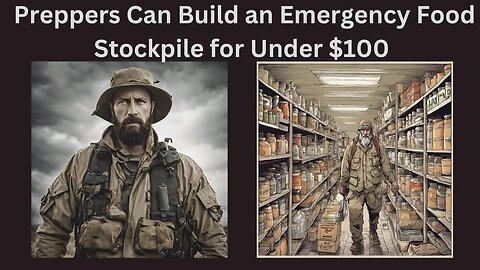 How Preppers Can Build an Emergency Food Stockpile for Under $100