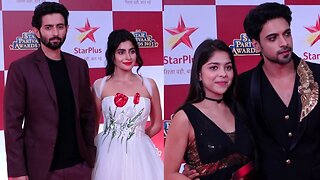 Niharika Chouksey, Aakash Ahuja, Yukti Kapoor & Mudit Nayar At Star Parivaar Awards 2023 😍🔥