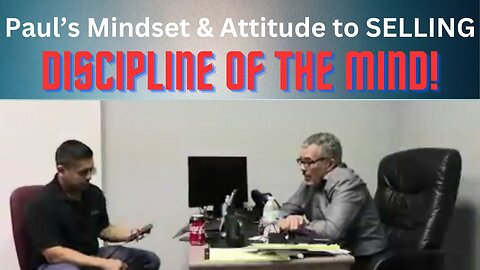 MENTAL DISCIPLINE is The most important MINDSET to SUCCESS!