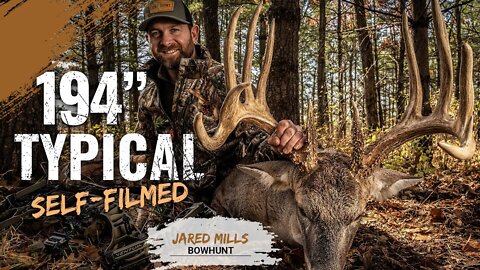 WORLD CLASS 194" TYPICAL at 3 Yards, My Best Deer Hunt | Jared Mills