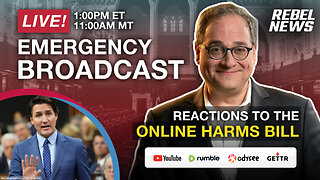 EMERGENCY: Ezra breaks down Trudeau's new 'Online Harms Bill', future of Rebel News