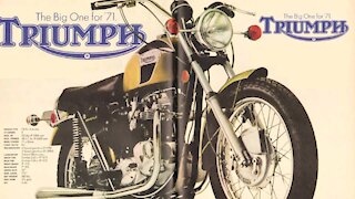 1971 Triumph Bonneville 650cc restoration