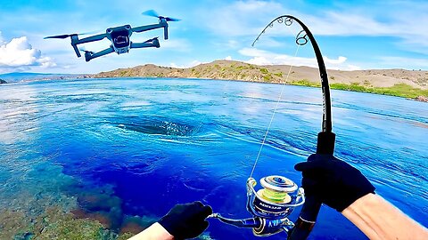 Drone fishing Giants!.
